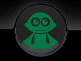 Adorable Superhero Fuel Cap Car Sticker