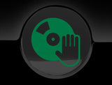 DJ Music Fuel Cap Cover Car Sticker