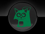 Adorable Fox Fuel Cap Car Sticker