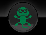 Adorable Lizard Fuel Cap Car Sticker