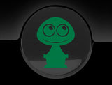 Adorable Alien Fuel Cap Car Sticker