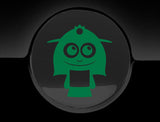 Adorable Lady Fuel Cap Car Sticker