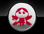 Adorable Fairy Fuel Cap Car Sticker