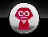 Adorable Waiter Fuel Cap Car Sticker