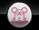 Funny Cartoon MouseFuel Cap Cover Car Sticker