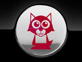 Adorable Werewolf Fuel Cap Car Sticker