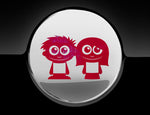 Adorable Friends Fuel Cap Car Sticker
