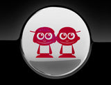 Adorable Boys Fuel Cap Car Sticker