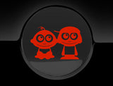 Adorable Children Fuel Cap Car Sticker