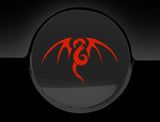 Tribal Dragon Fuel Cap Cover Car Sticker