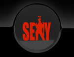 Sexy Nurse Fuel Cap Cover Car Sticker