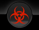 Biohazard Fuel Cap Cover Car Sticker