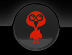 Adorable Goose Fuel Cap Car Sticker