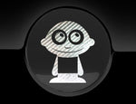 Adorable Boy Fuel Cap Car Sticker