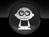 Adorable Boy Fuel Cap Car Sticker