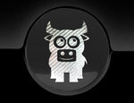 Adorable Bull Fuel Cap Car Sticker