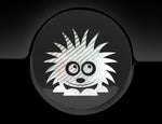 Adorable Hedgehog Fuel Cap Car Sticker