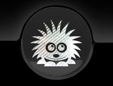 Adorable Hedgehog Fuel Cap Car Sticker