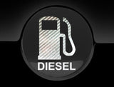 Diesel  Fuel Only Fuel Cap Cover Car Sticker