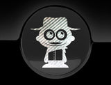 Adorable Cowboy Fuel Cap Car Sticker