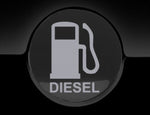 Diesel  Fuel Only Fuel Cap Cover Car Sticker