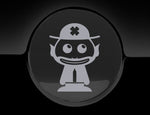 Adorable Leprechaun Fuel Cap Car Sticker