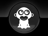 Adorable Gorilla Fuel Cap Car Sticker