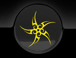 Tribal Five Star Fuel Cap Cover Car Sticker