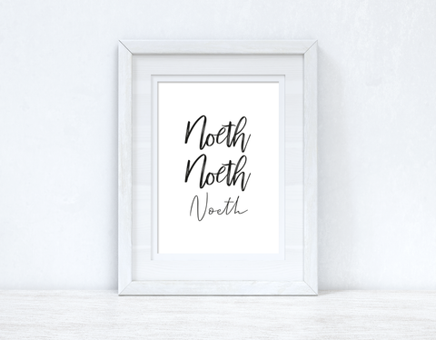 Noeth Naked Naked Naked Home Welsh Decor Wall Decor Print
