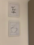 Coffee Mug Simple Line Work Kitchen Wall Decor Print