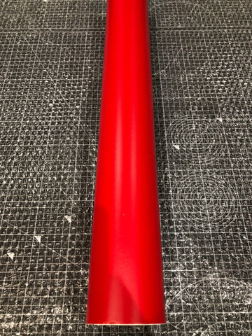 Matte Vinyl Roll 610mm Wide, Dark Red