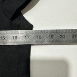 M&S Ladies Jacket Blazer Black Size 10 Linen Blend Cropped