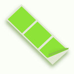 Apple Green Gloss 150mm SQ Vinyl Wall Tile Stickers Kitchen & Bathroom Transfers