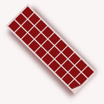 Burgundy Gloss 2 in SQ Vinyl Wall Tile Stickers Kitchen & Bathroom Transfers