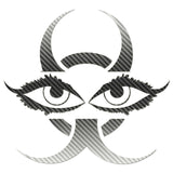 Chinese Devil Eyes Sticker