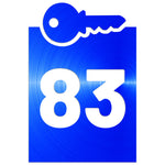 Wheelie Bin Key Sticker