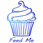 Cupcake Sticker