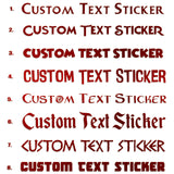 Famous Movie Fonts Sticker