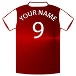 Personalised Football Shirt Sticker