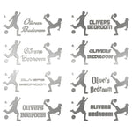 Boys Bedroom Door Sticker