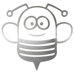 Funny Cartoon Bee Sticker