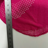 Nike Pink Activewear Top T-Shirt XS Polyester Short Sleeve Workout Vest