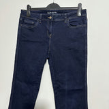 Next Ladies Jeans Skinny  Blue Size 14 Cotton Blend