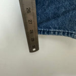 M&S Ladies Jeans Girlfriend m Blue Size 12 100% Cotton Floral