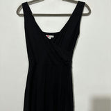 Boden Ladies Black Fit Flare Dress Size 8 Viscose Knee Length