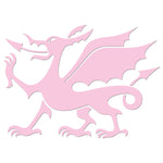 Welsh Dragon Iron On HTV Transfer