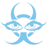 Chinese Devil Eyes Sticker