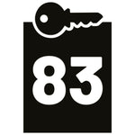 Wheelie Bin Key Sticker