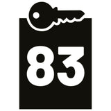 Wheelie Bin Key Sticker