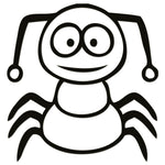 Funny Cartoon Insect Sticker